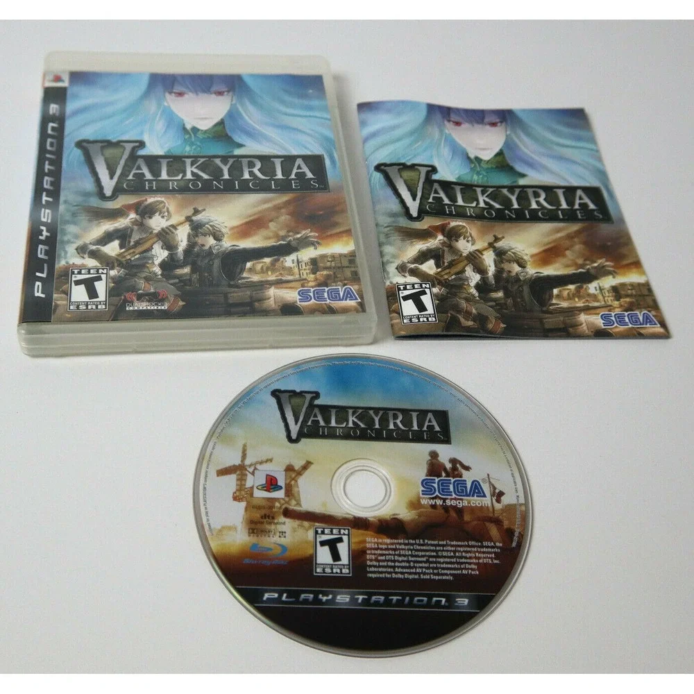 VALKYRIA CHRONICLES - PLAYSTATION 3 -‎ COMPLETE!